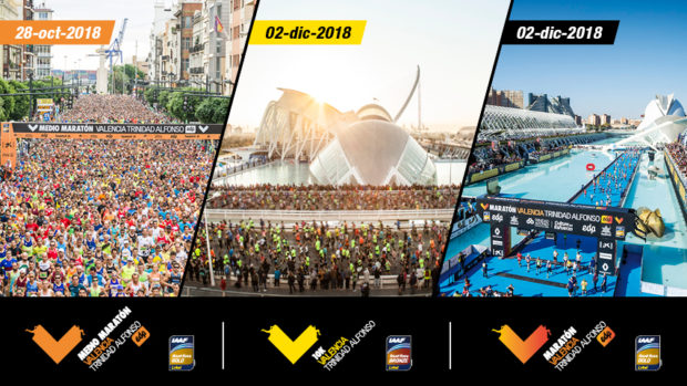 Etiquetas IAAF en Valencia Ciudad del Running