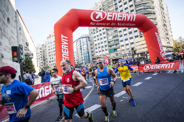 Maratón Valencia y Enervit