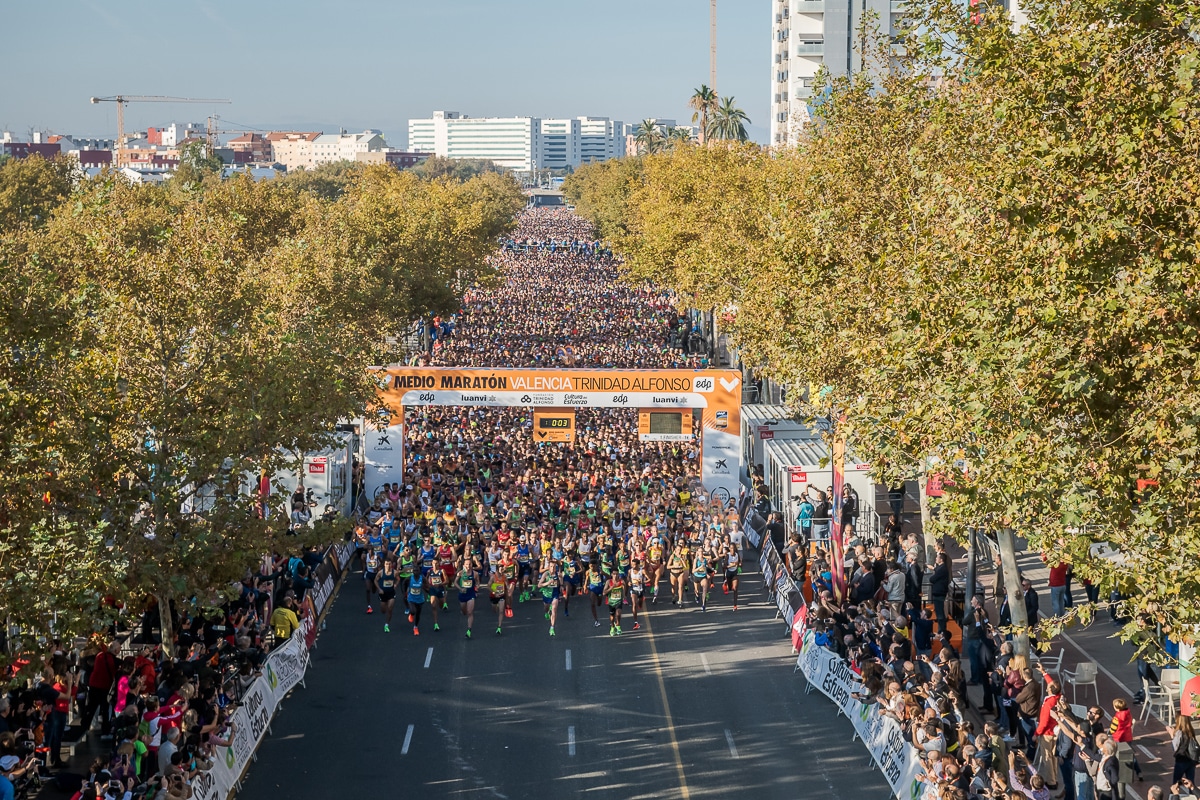 perecer combate Dirección Medio Maratón Valencia abre sus 20.000 inscripciones para la edición de 2020