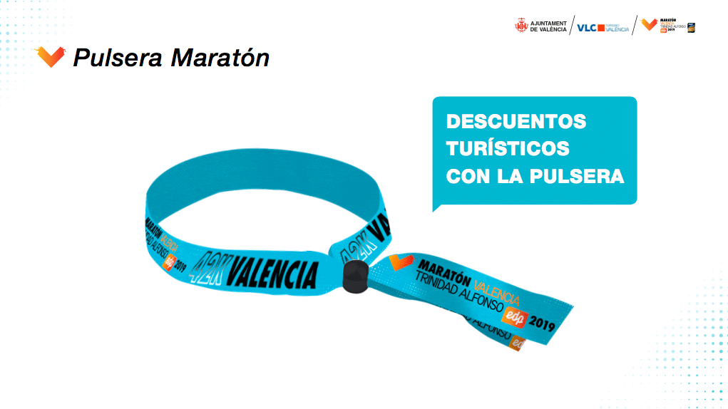 Pulsera Maratón Valencia