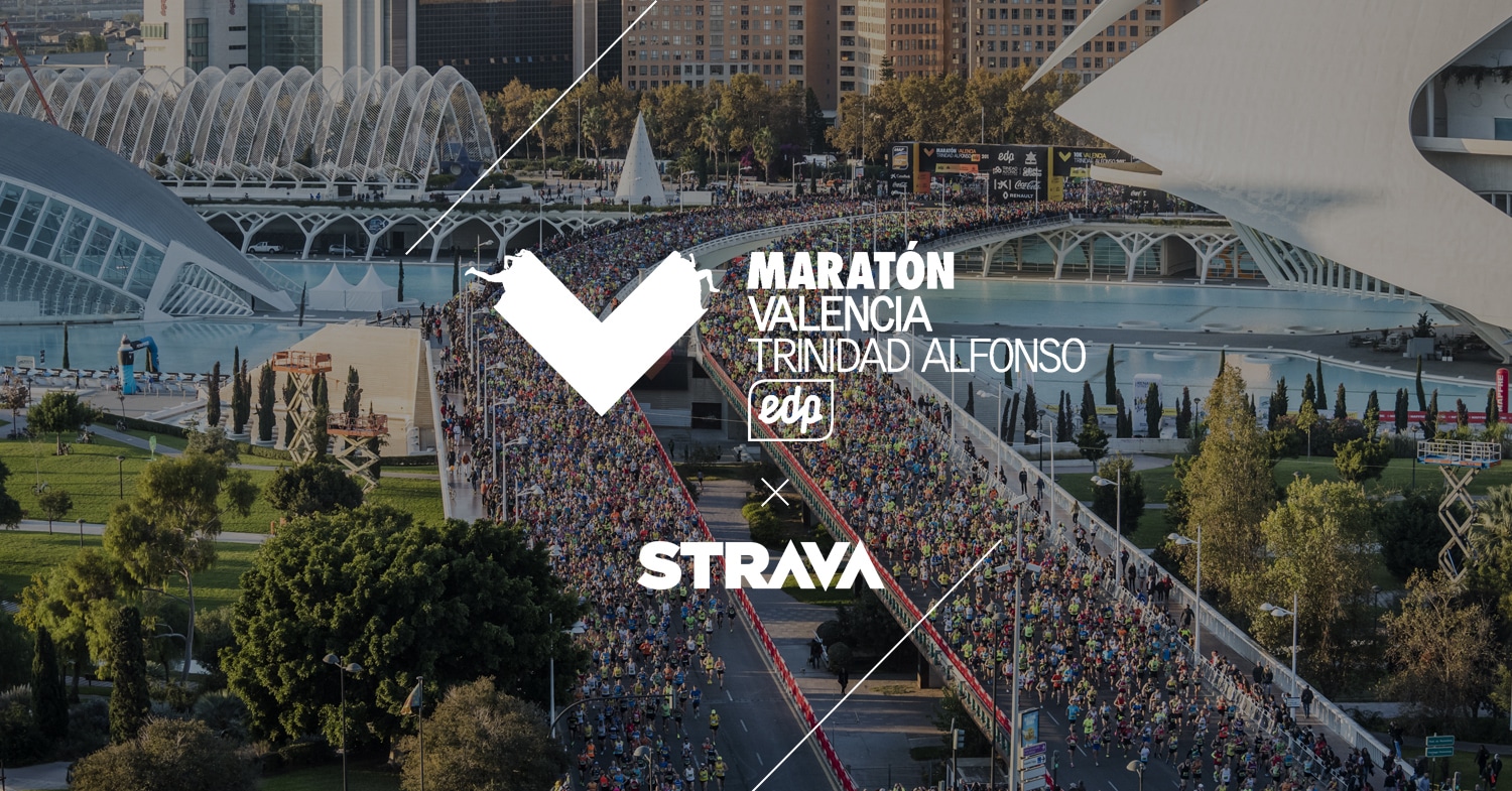 Strava Maratón Valencia 2019