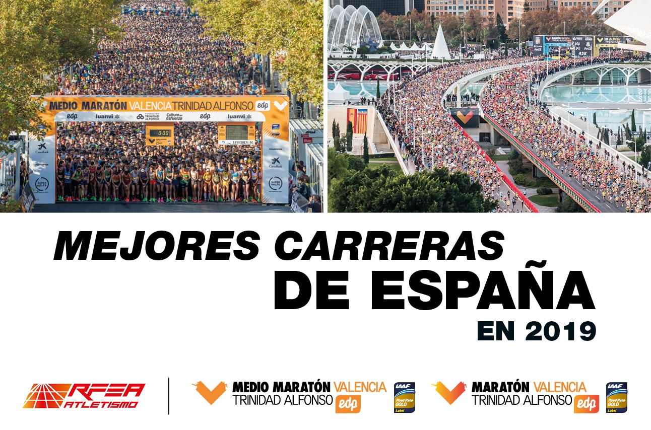 Mejores Carreras España 2019 - Real Federación Española Atletismo